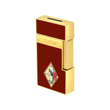 Load image into Gallery viewer, S.T. Dupont Biggy Burgundy Lacquered Romeo y Julieta Lighter/Briquet 025050
