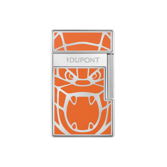S.T. Dupont Biggy Orlinski Lacquered Orange Lighter/Briquet 025063