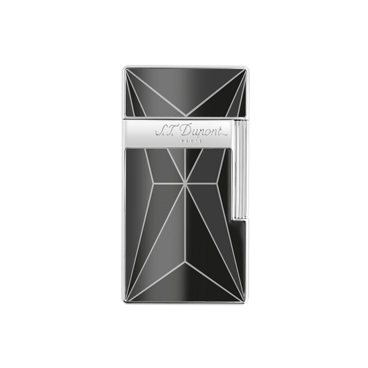 S.T. DUPONT Biggy Chrome Fire X Black Lighter/Briquet 025070