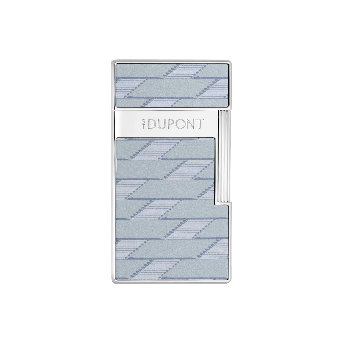 S.T. DUPONT Biggy Monogram 1872 Grey Lacquered Lighter/Briquet 025080