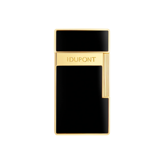 S.T. DUPONT Biggy Golden Black Lighter/Briquet 025222