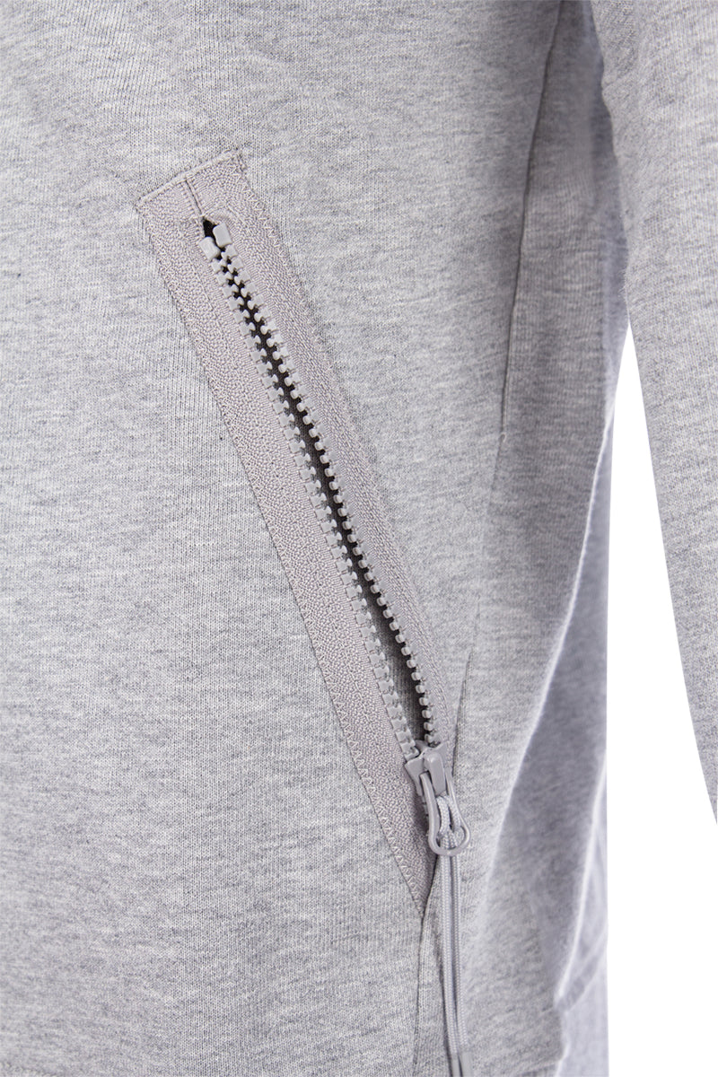 Cp Company Goggle Full Zip Hoodie In Grey M93