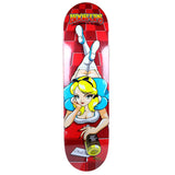 Load image into Gallery viewer, Hook Ups Skateboard Deck 8 Ball Alice 8.25"