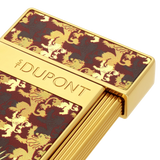 Load image into Gallery viewer, S.T. DUPONT Slimmy Lacquered Game of Thrones Burgundy Lighter/Briquet 028111