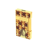 Load image into Gallery viewer, S.T. DUPONT Slimmy Lacquered Game of Thrones Burgundy Lighter/Briquet 028111