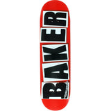 Load image into Gallery viewer, Baker Skateboard Deck Brand Logo Red/Black 8.75" x 32.625"