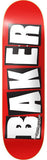Load image into Gallery viewer, Baker Deck Logo White 8.0"