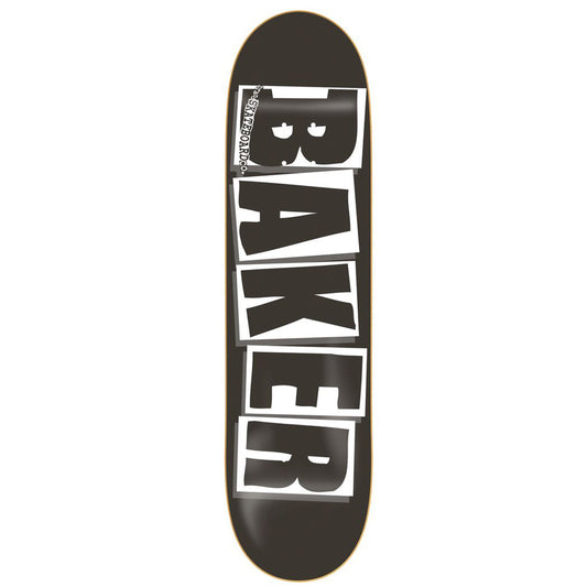 Baker Deck LOGO BLACK/WHITE 8.125"