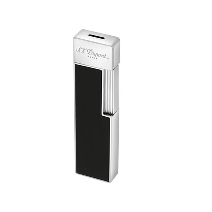 S.T. DUPONT Twiggy Chrome Black Lighter/Briquet 030001