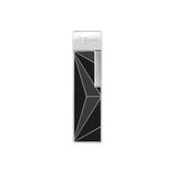 Load image into Gallery viewer, S.T. DUPONT Twiggy Chrome Fire X Black Lighter/Briquet 030070