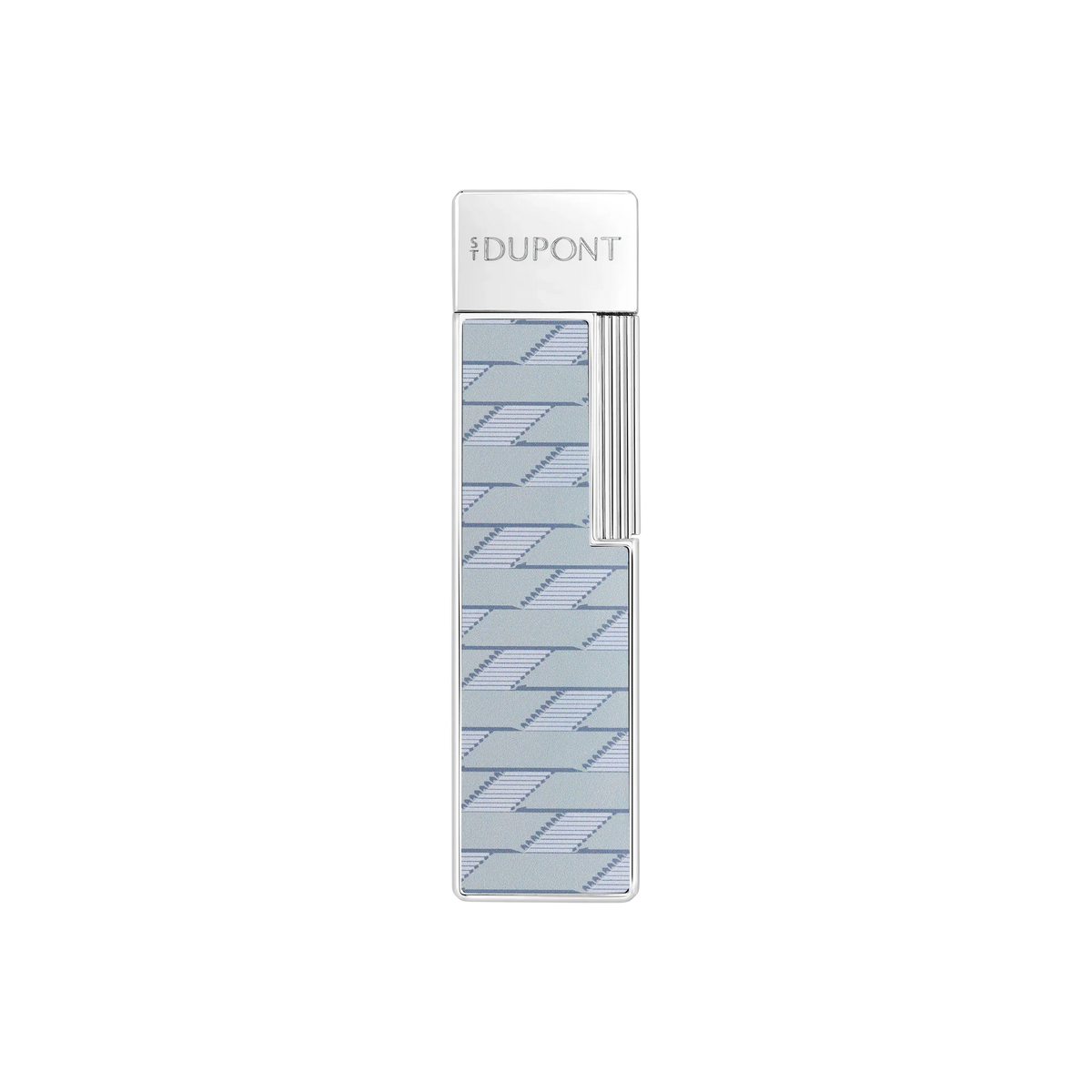 S.T. DUPONT Twiggy Monogram 1872 Grey Lacquered Lighter/Briquet 030080