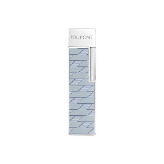 S.T. DUPONT Twiggy Monogram 1872 Grey Lacquered Lighter/Briquet 030080