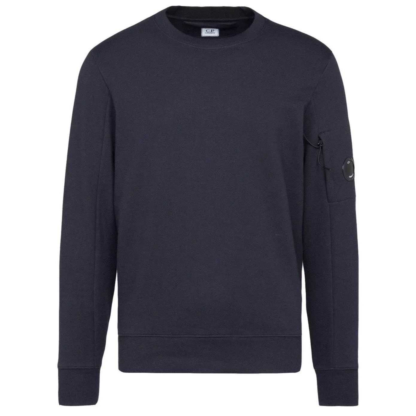 Cp Company 023A Diagonal Raised Lens Sweatshirt In Navy