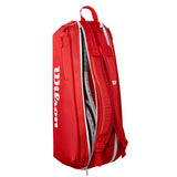 Load image into Gallery viewer, Wilson Super Tour Red 6 Pack Tennis Bag 2025