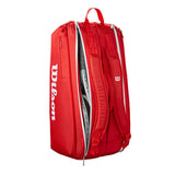 Load image into Gallery viewer, Wilson Super Tour Red 9 Pack Tennis Bag 2025