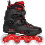 Load image into Gallery viewer, Powerslide Next 80 Black Red Skates