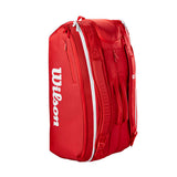 Load image into Gallery viewer, Wilson Super Tour Red 15 Pack Tennis Bag 2025