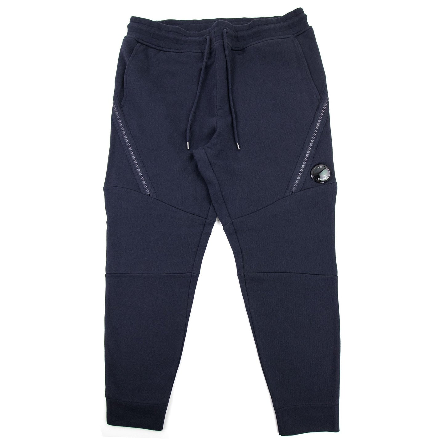 Cp Company 084A Diagonal Raised Joggers In Navy