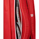 Load image into Gallery viewer, Wilson Super Tour Red 6 Pack Tennis Bag 2025