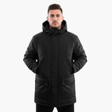 Load image into Gallery viewer, ADMIRAL Rival Padded Stadium Jacket BLACK MENS