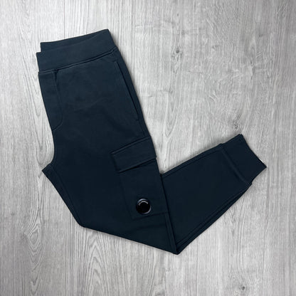 CP Company Raised Fleece Sweatpants - Raven