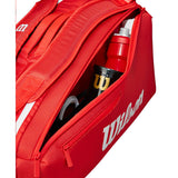 Load image into Gallery viewer, Wilson Super Tour Red 6 Pack Tennis Bag 2025