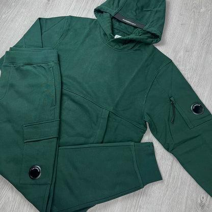 CP Company Raised Fleece Tracksuit - Ponderosa Pine