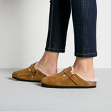 Load image into Gallery viewer, Unisex Boston Shearling Suede Leather Mink Regular/Wide