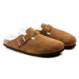 Load image into Gallery viewer, Unisex Boston Shearling Suede Leather Mink Medium/Narrow