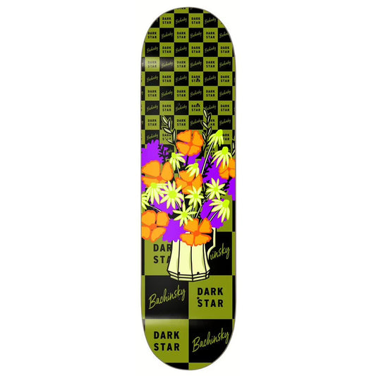 Darkstar Skateboard Deck Dave Bachinsky Flowers R7 8.25" x 31.9"