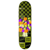 Load image into Gallery viewer, Darkstar Skateboard Deck Dave Bachinsky Flowers R7 8.25" x 31.9"