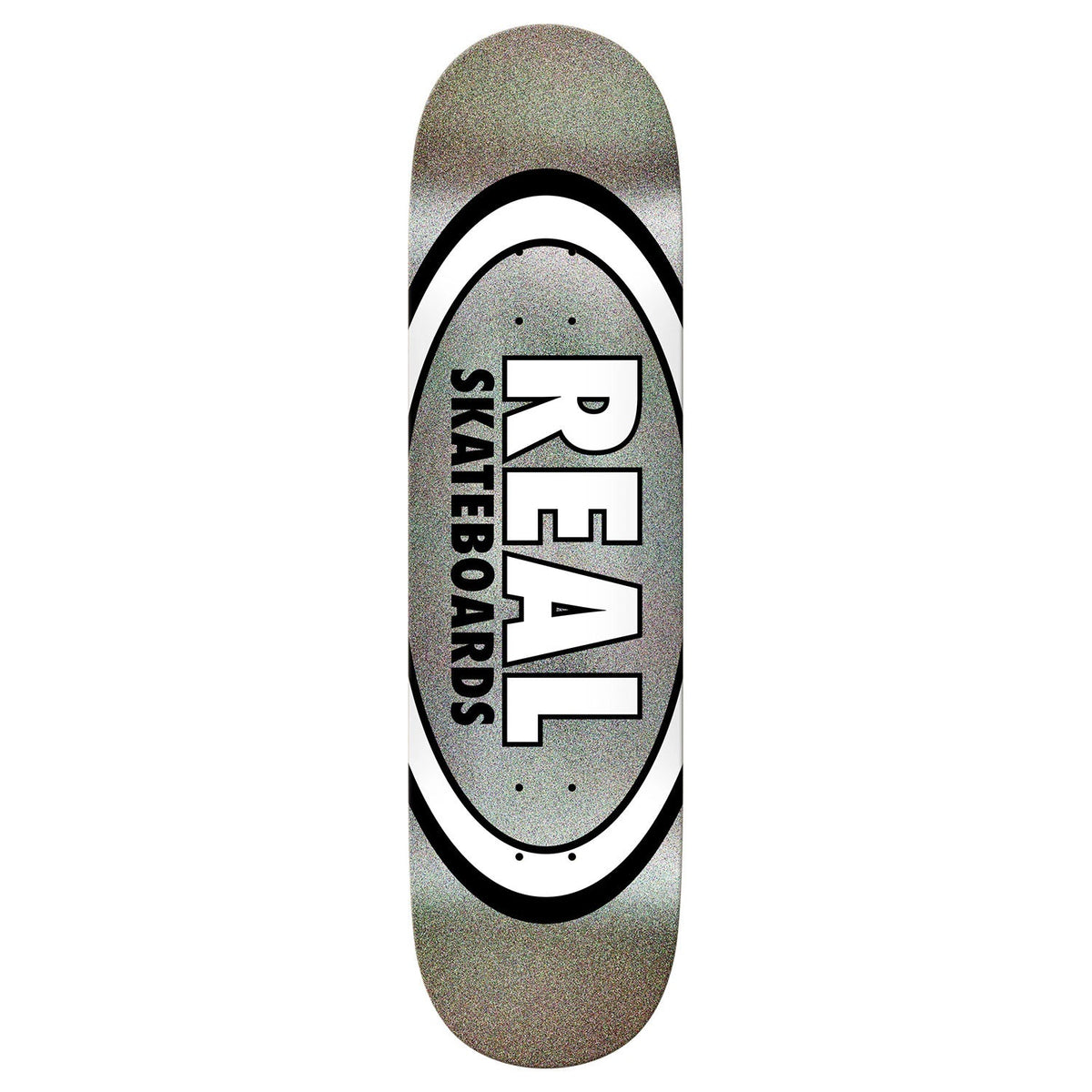 Real Skateboard Deck Easy Rider Glitter Oval 8.25" x 32.07"