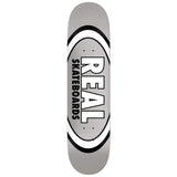 Load image into Gallery viewer, Real Skateboard Deck Classic Oval True Mid Grey 7.75" x 29.5"