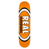 Load image into Gallery viewer, Real Skateboard Deck Classic Oval True Mid Orange 7.5" x 29"