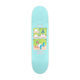 Load image into Gallery viewer, There Skateboard Deck Jessyka Beginnings Teal 8.06" x 31.8"