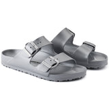 Load image into Gallery viewer, Unisex Arizona Essentials EVA Metallic Silver Medium/Narrow