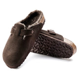 Load image into Gallery viewer, Unisex Boston Shearling Suede Leather Mocha Regular/Wide