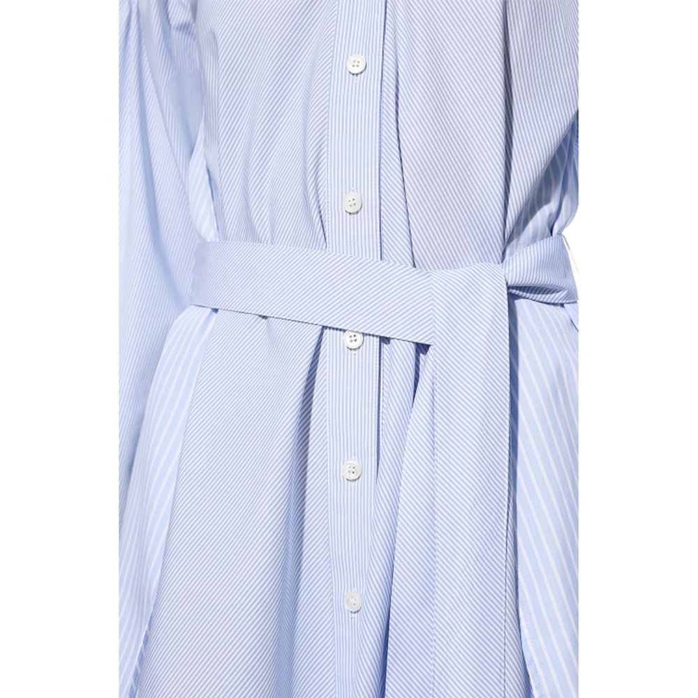 Stella McCartney Blue Cotton Casual Dress