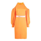 Load image into Gallery viewer, Stella McCartney Orange Viscose Casual Dress