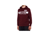 Load image into Gallery viewer, 100 TFR Hoodie Large Dark Red Shirt