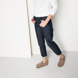 Load image into Gallery viewer, Unisex London Suede Leather Taupe Regular/Wide