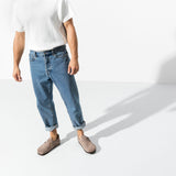 Load image into Gallery viewer, Unisex London Suede Leather Taupe Regular/Wide
