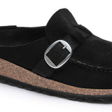 Load image into Gallery viewer, Women's Buckley Suede Leather Black Regular/Wide