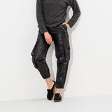 Load image into Gallery viewer, Women's Buckley Suede Leather Black Medium/Narrow
