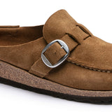 Load image into Gallery viewer, Women's Buckley Suede Leather Tea Medium/Narrow