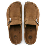 Load image into Gallery viewer, Women's Buckley Suede Leather Tea Medium/Narrow