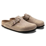 Load image into Gallery viewer, Unisex Boston Soft Footbed Oiled Leather Tobacco Medium/Narrow