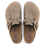 Load image into Gallery viewer, Unisex Boston Soft Footbed Oiled Leather Tobacco Regular/Wide
