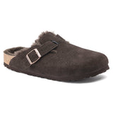 Load image into Gallery viewer, Unisex Boston Shearling Suede Leather Mocha Regular/Wide