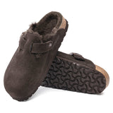 Load image into Gallery viewer, Unisex Boston Shearling Suede Leather Mocha Regular/Wide